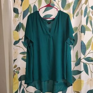 Torrid Emerald Green Top